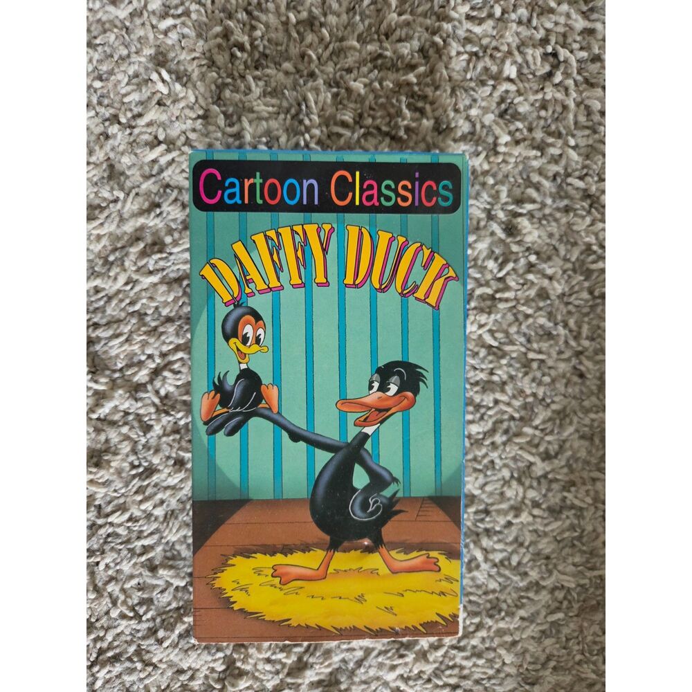 cartoon classics daffy duck vhs *untested*